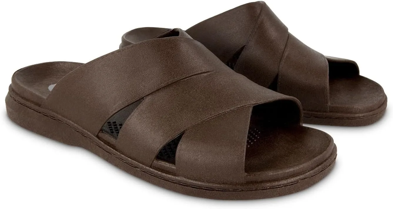 OKABASHI Men's Milan Slide Sandals
