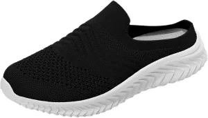 Orthopedic Platform Loafers Women's Slip-On Walking Shoes Breathable Lightweight Mule Sneakers Summer Comfort Running Shoes