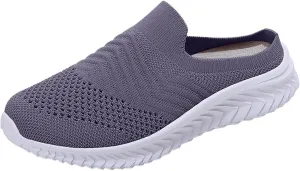 Orthopedic Platform Loafers Women's Slip-On Walking Shoes Breathable Lightweight Mule Sneakers Summer Comfort Running Shoes