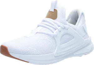 PUMA Men's Softride Enzo Evo Cross Training Shoes, White-Toasted, 12