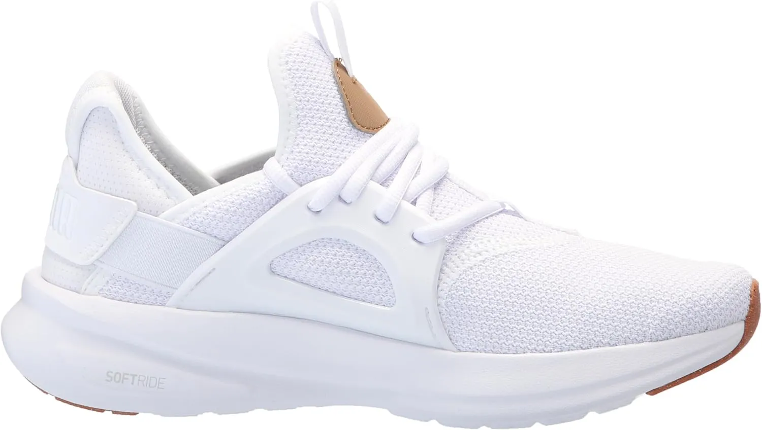 PUMA Men's Softride Enzo Evo Cross Training Shoes, White-Toasted, 12