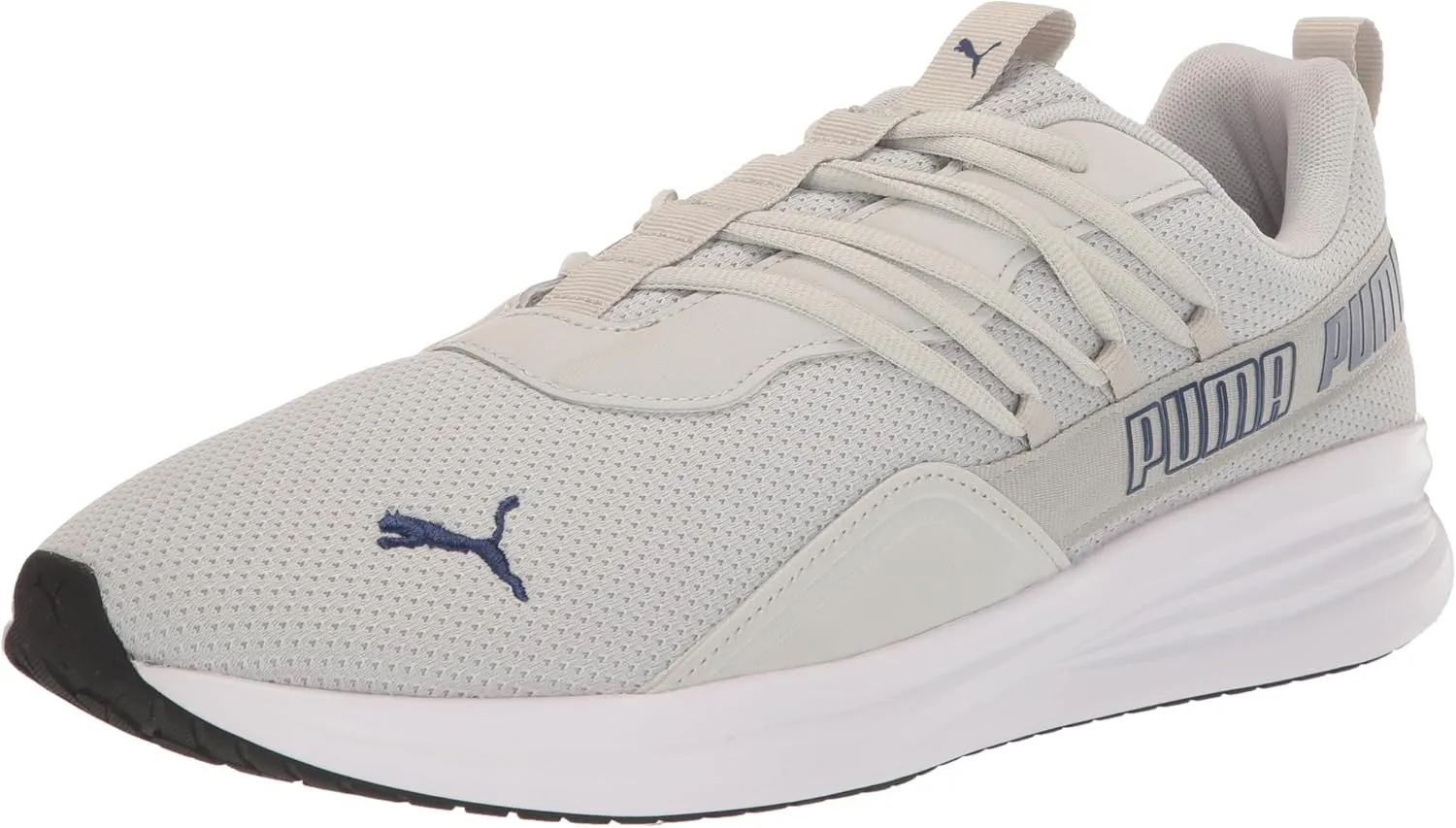 PUMA Men's Star Vital Refresh Cross Training Shoes, Whisper White-Peacoat, 4