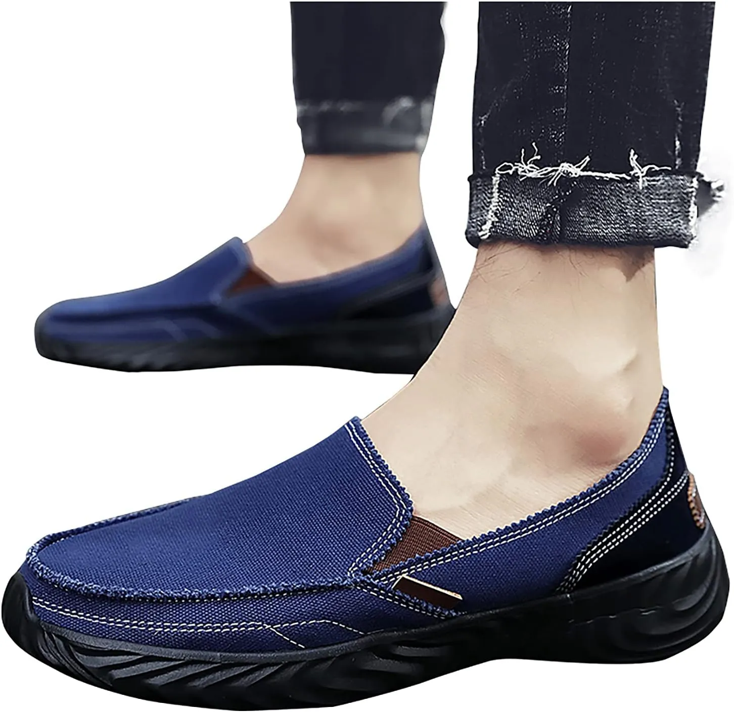 Shije Men Running Shoes Men Casual Breathable Walking Shoes Sport Athletic Sneakers Gym Tennis Slip On Comfortable Lightweight Shoes
