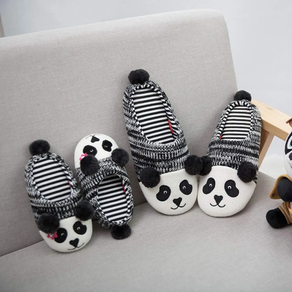 Slippers for Kids Animals Slippers Kids Slippers Home Slippers Memory Foam Slippers Women Couples Plush Footwear Knitting Slippers Winter Slipper Christmas Set Child Cute