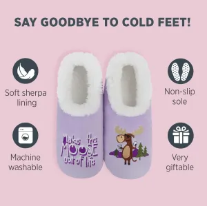 Snoozies Pairable Slipper Socks - Slippers for Women, Non-Slip Fuzzy Slipper Socks