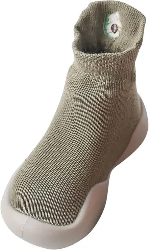 Sock Shoes for Baby Girl Infant Walking Shoes Rubber Sole Non-skid Walking Sock Shoes Toddler Pre Walker