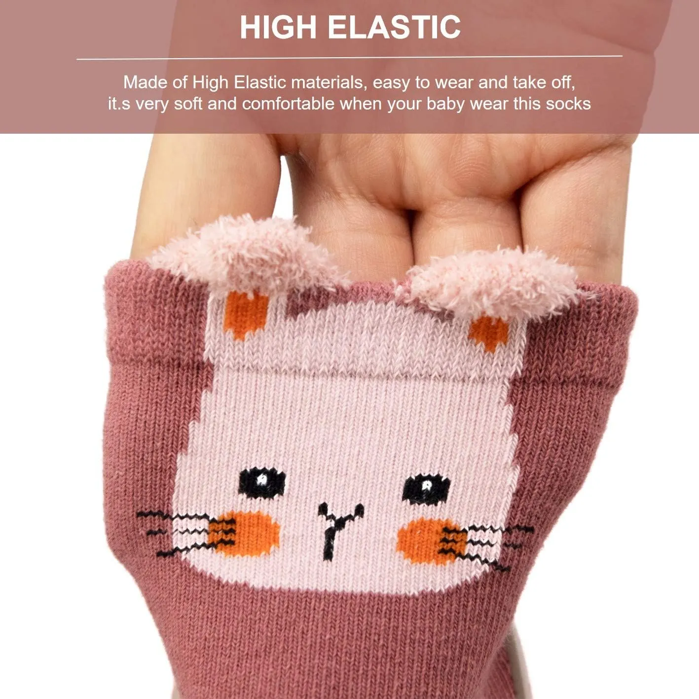 Toddler sock shoes baby boys girls Slippers shoes Baby Infant First Walking Shoes Rubber Sole Non-Skid Floor Slippers