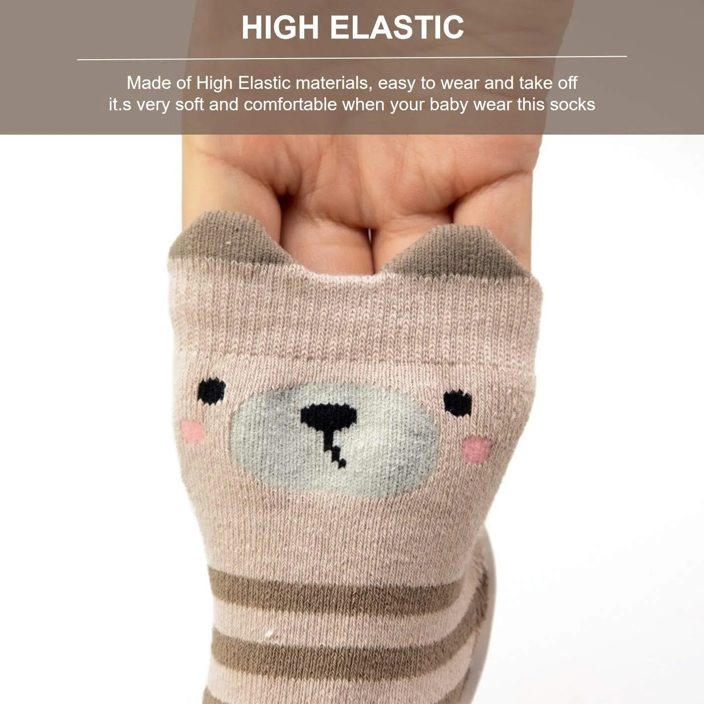 Toddler sock shoes baby boys girls Slippers shoes Baby Infant First Walking Shoes Rubber Sole Non-Skid Floor Slippers
