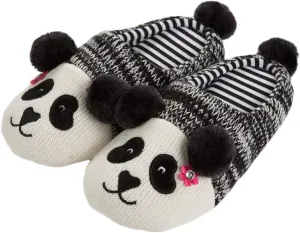 Warming Slippers Panda Slippers Winter Loafer Slipper Kids Fuzzy Slippers Cute House Slippers Slipper Portable Cotton Slipper Cotton Mop Men and Women Bow Tie