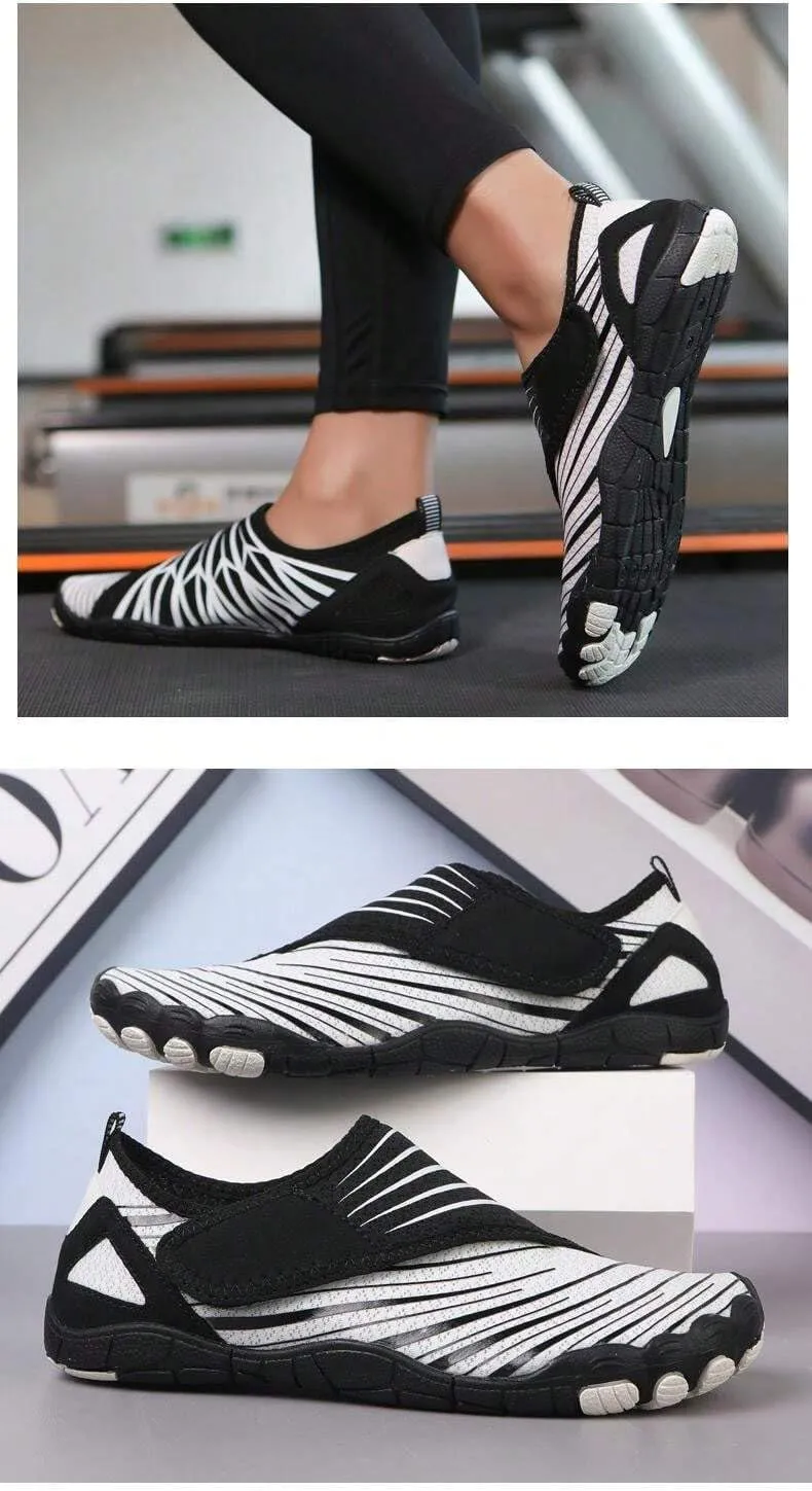 Winter Summer Wide Toe Hike Barefoot Shoes for Women Men Breathable Quick Dry Soft Water Aqua Socks for Hiking Swim Beach Surf Yoga Sport Footwear