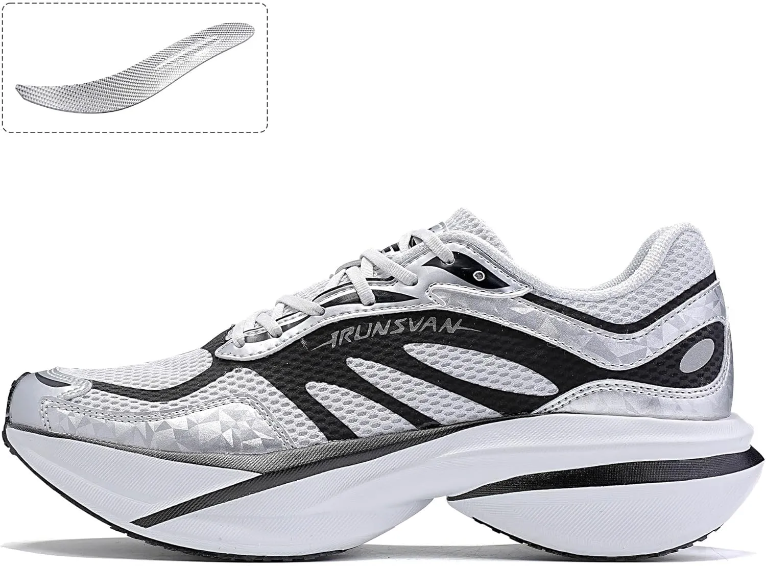 Women & Mens for Running Shoes – Carbon Plate Running,Shoes High Rebound, Dual Cushion, Slip-Resistant for Daily Exercise Training Commuting