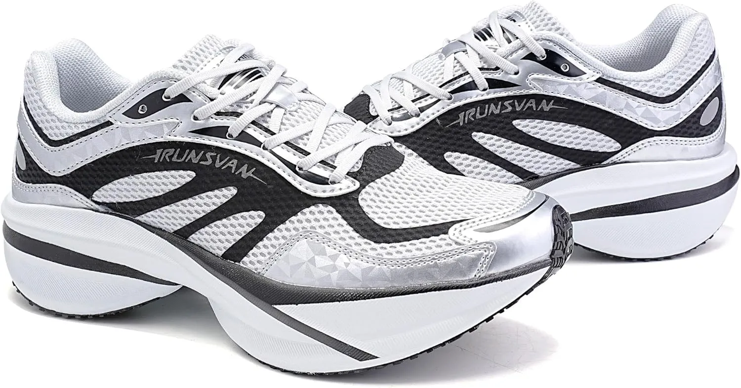 Women & Mens for Running Shoes – Carbon Plate Running,Shoes High Rebound, Dual Cushion, Slip-Resistant for Daily Exercise Training Commuting