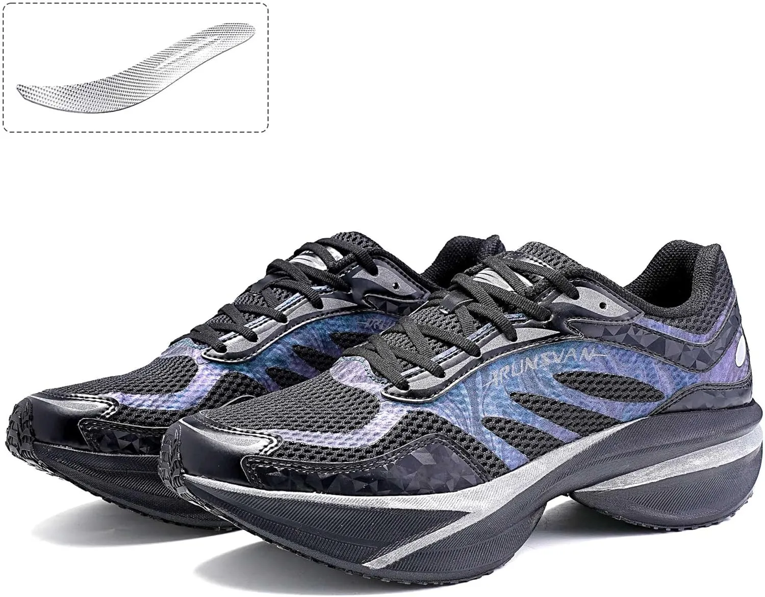 Women & Mens for Running Shoes – Carbon Plate Running,Shoes High Rebound, Dual Cushion, Slip-Resistant for Daily Exercise Training Commuting