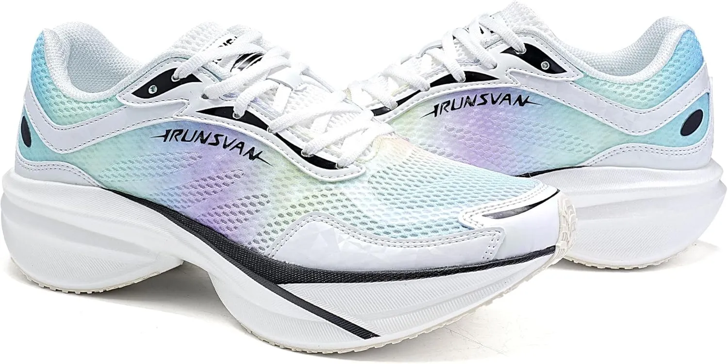 Women & Mens for Running Shoes – Carbon Plate Running,Shoes High Rebound, Dual Cushion, Slip-Resistant for Daily Exercise Training Commuting
