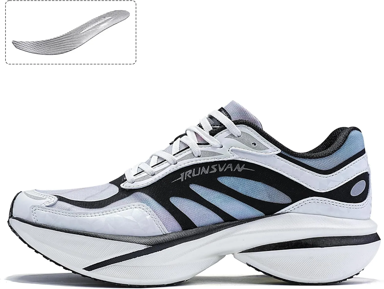 Women & Mens for Running Shoes – Carbon Plate Running,Shoes High Rebound, Dual Cushion, Slip-Resistant for Daily Exercise Training Commuting