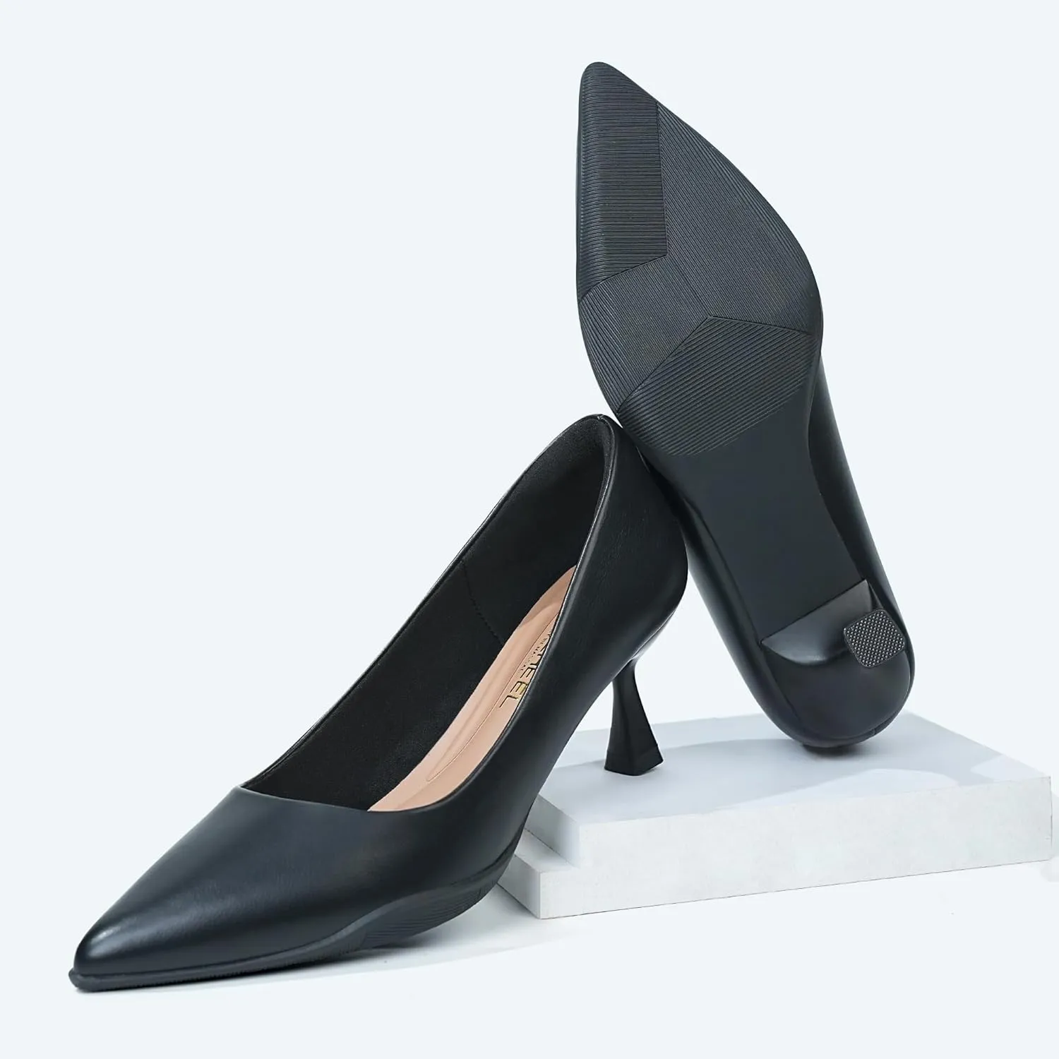 Women Comfortable Pumps Dress Shoes Running Heel Work Heels