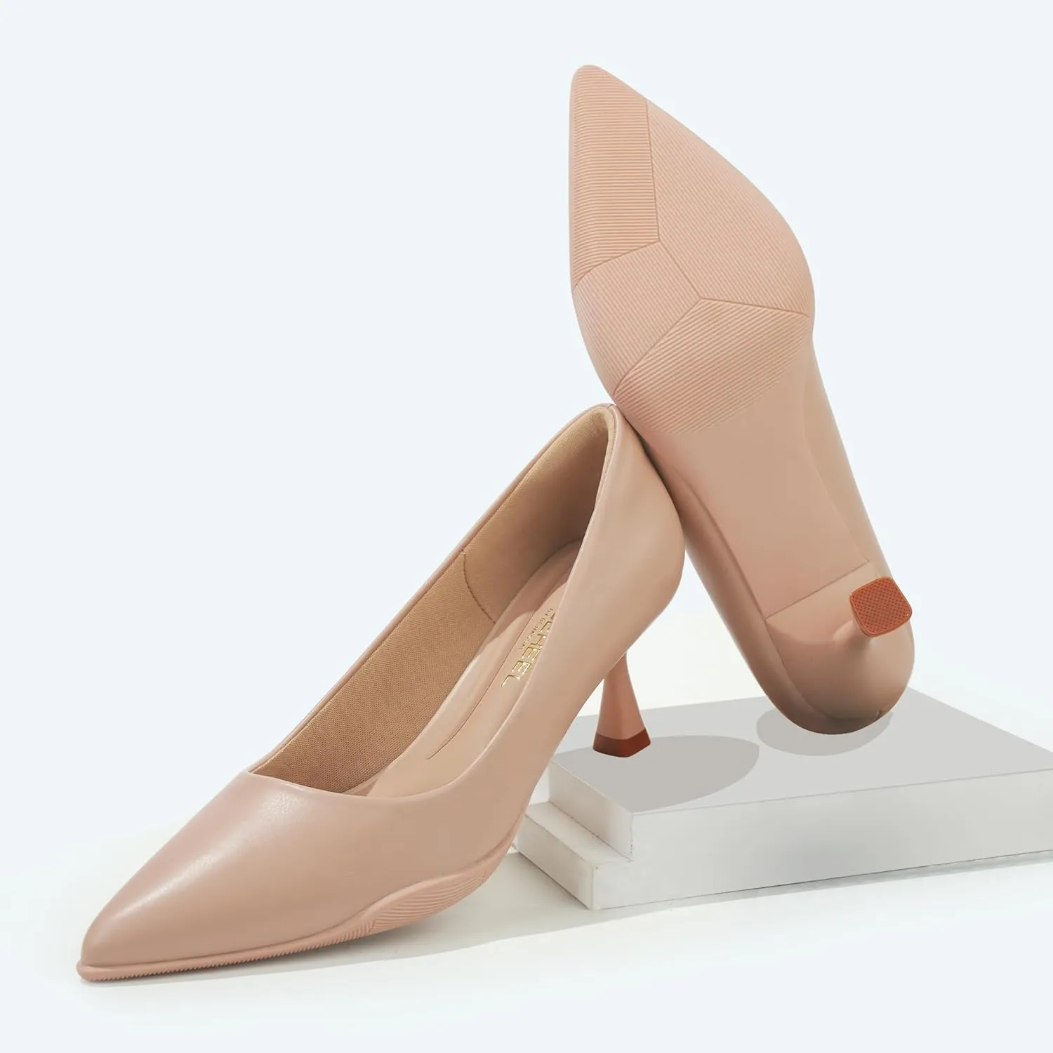 Women Comfortable Pumps Dress Shoes Running Heel Work Heels