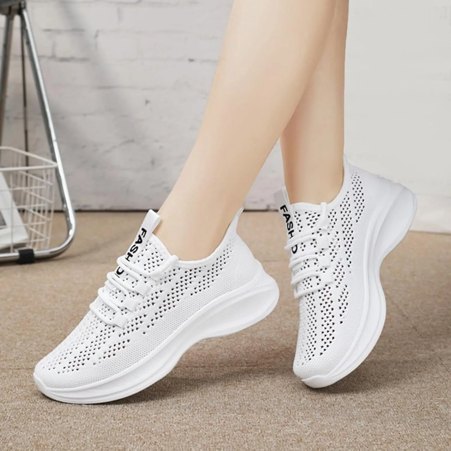 Women Walking Shoes Sock Sneakers Slip-On Breath Slip On Shoes Women Slip On Casual Shoes Slip On Men Shoes Sneakers Slip On Tennis Shoe Cross Trainer Shoe