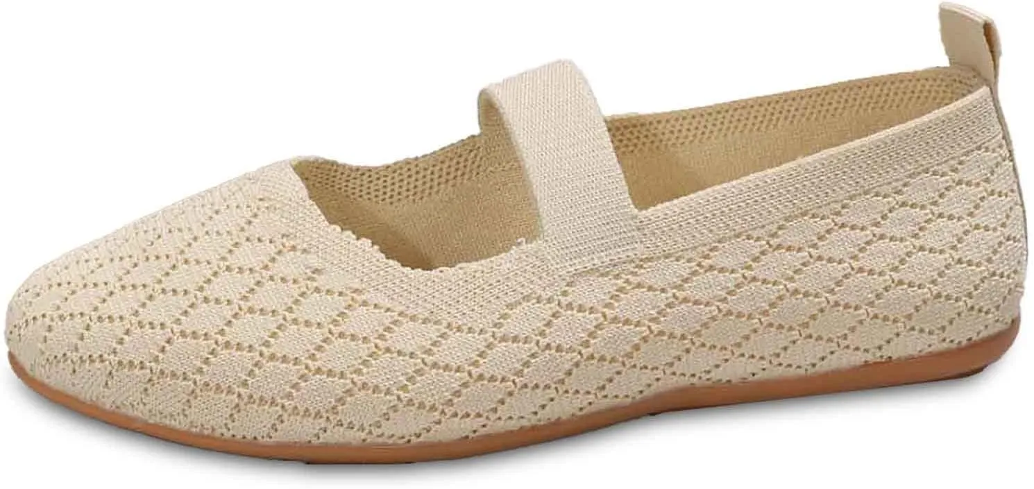 Women's Breathable Slip On Loafers Comfortable Casual Shoes for Walking Outdoor Leisure Spring Summer Fall Daily Wear