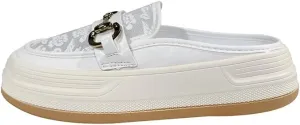 Women's Loafer Mules, Comfortable Slip On Mules for Ladies