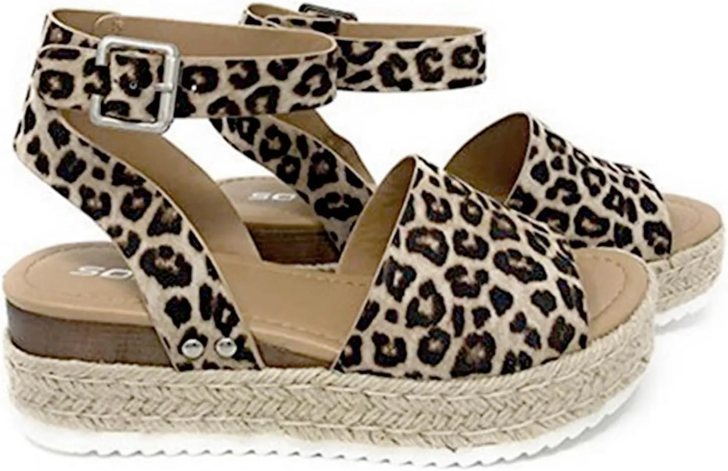 Womens Platform Sandals Comfortable Arch Support Wedge Sandals Summer Buckle Casual Sandal Open Toe Espadrilles Boho Summer Beach Shoes Comfortable Outdoor Walking Shoes