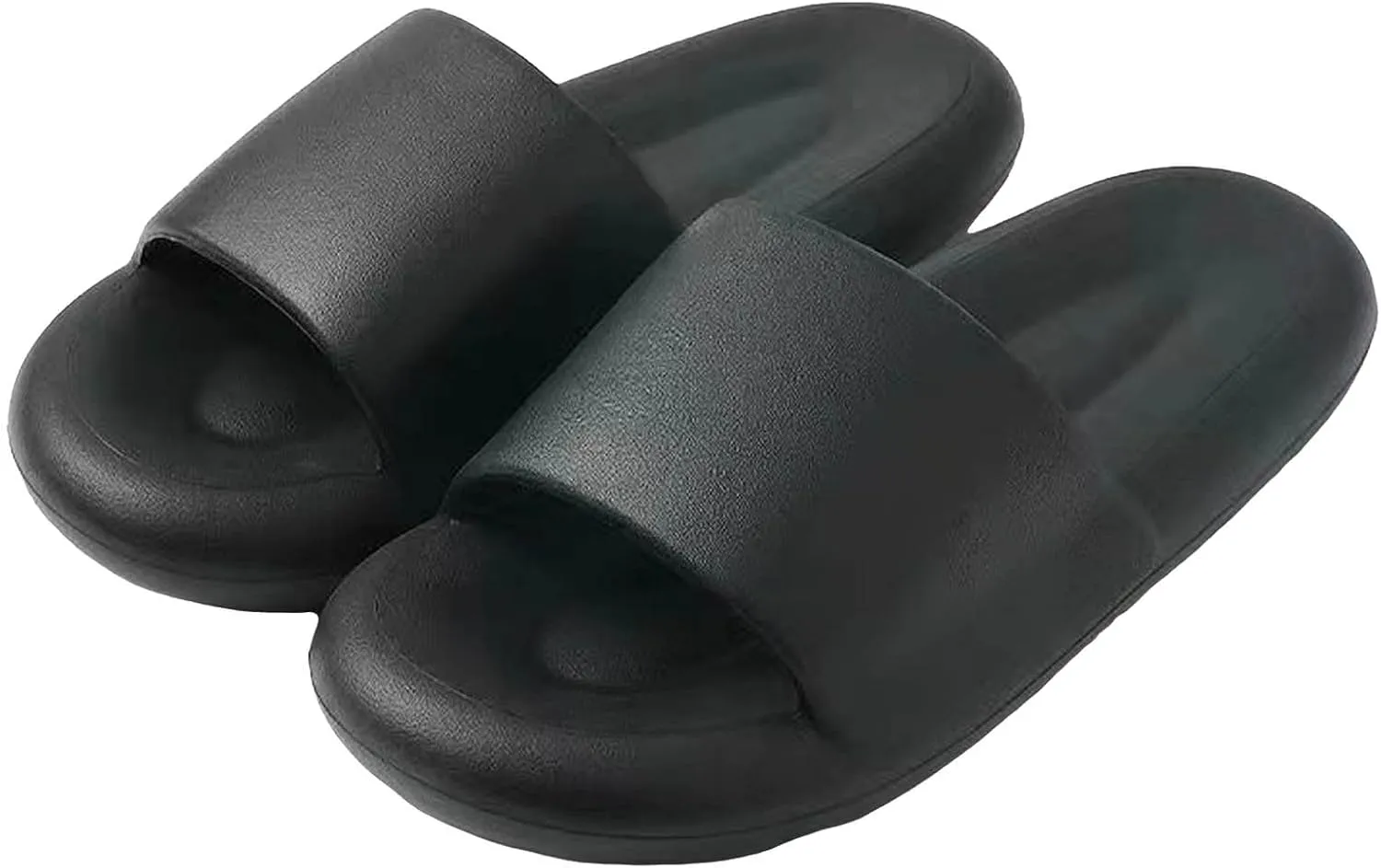 Women's Slides Bathroom House and Pool Sandals Pillow Slippers Comfortable Walking Sandals for Women