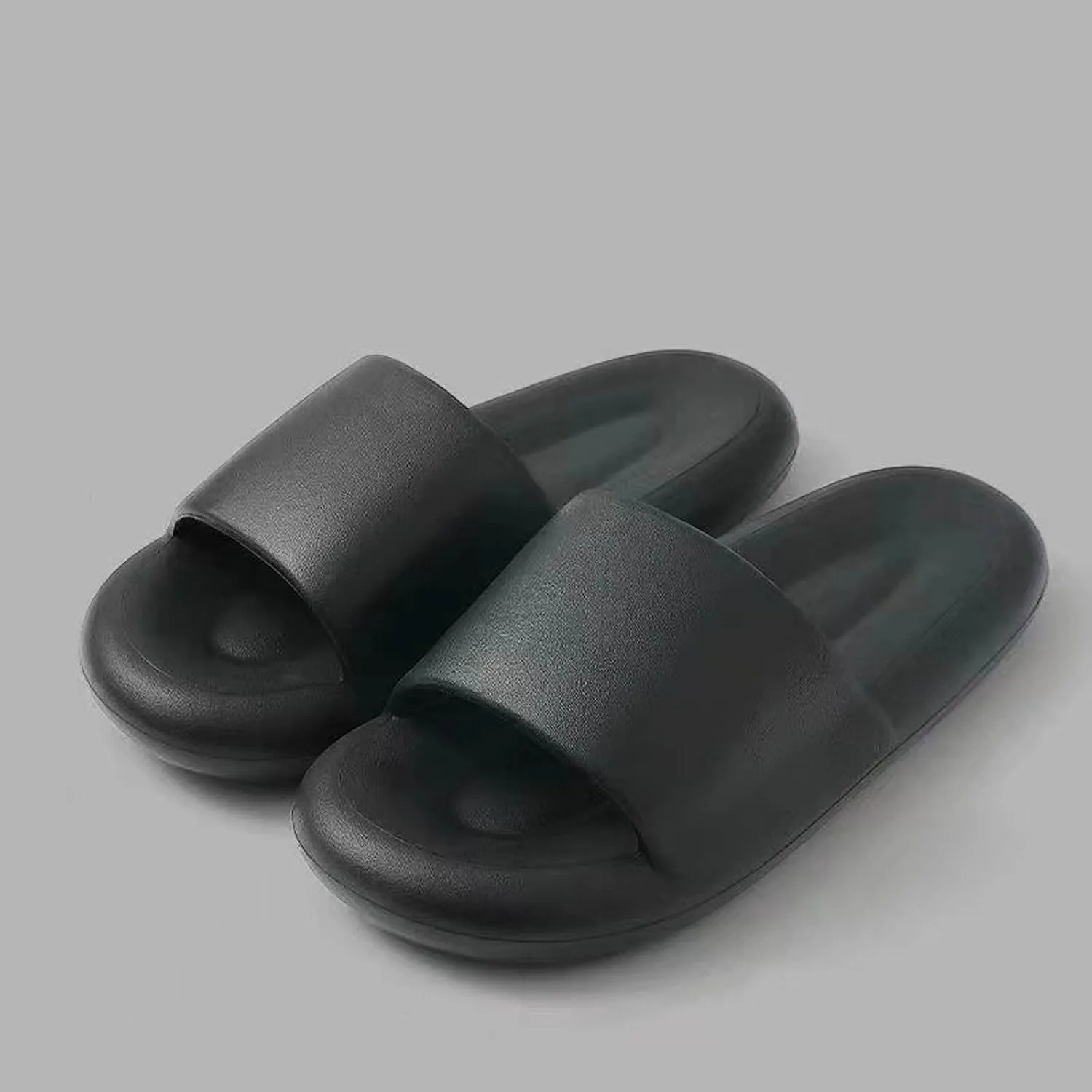 Women's Slides Bathroom House and Pool Sandals Pillow Slippers Comfortable Walking Sandals for Women
