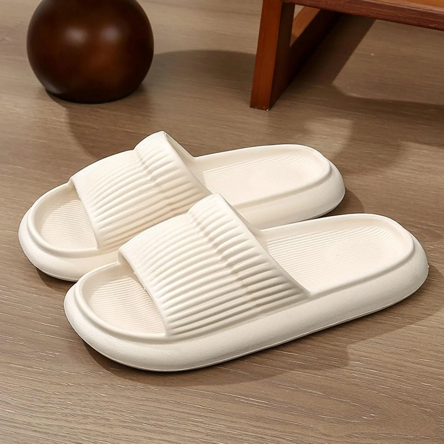 Women's Slides Non Slip Indoor Home House Beach Shoes Vacation Sandals Women's Breathable Casual Sandals